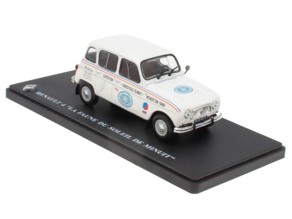 G110T077 - RENAULT 4 middernachtzon fauna wit - 1