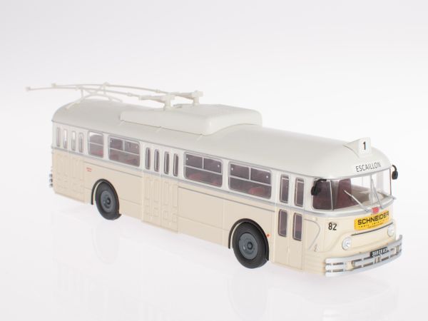 G1255110 - CHAUSSON VBC-APURMTT Trolley van 1963 wit - 1