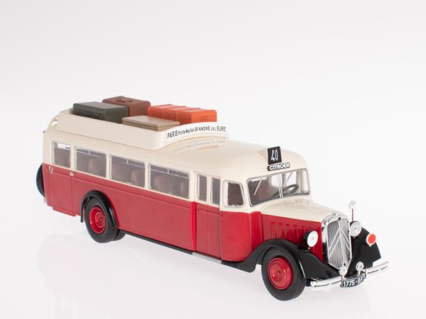 G1255112 - CITROEN Type 45 van 1934 rood en wit - 1