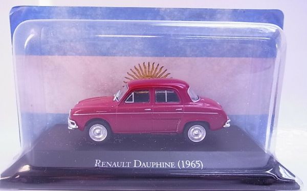 MAGARG15 - RENAULT dauphine 1965 rood - 1