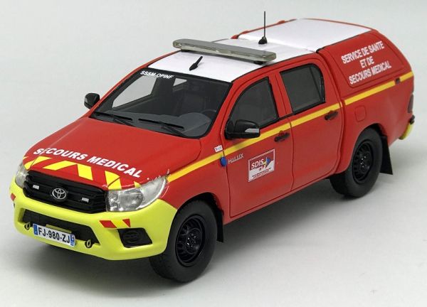 ALARME0070 - TOYOTA HI-LUX dubbele cabine VLSSSM SDIS 33 - Beperkt tot 250 stuks - 1