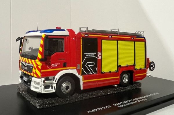 ALERTE0123 - MAN TGM FPT Rosenbauer SDIS - Brandweer 87-Haute Vienne - Beperkt tot 200ex. - 1