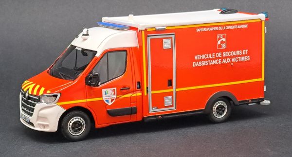 ALERTE0142 - RENAULT Master 2019 WAS SDIS 17 - Beperkte serie van 250 stuks. - 1