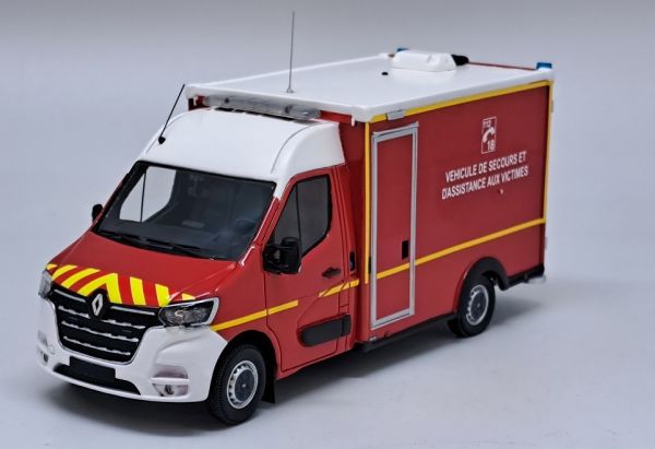 ALERTE0143 - RENAULT Master 2019 WAS VSAV SDIS 77 - Seine et Marne - Gelimiteerd tot 250 exemplaren. - 1