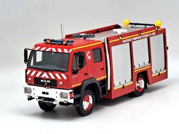 ALERTE0149A - MAN LE 14.220 Bemaex FSR SDIS-28 Eure et Loir met witte bebakening - 1