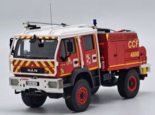 ALERTE0151 - MAN LE220B CCF 4000 CAMIVA SDIS Pompiers de Côte-D'Or - Beperkt tot 250 ex. - 1