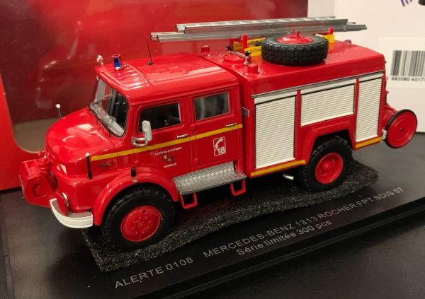 ALERTE0108 - MERCEDES-BENZ 1313 Rocher FPT SDIS 57-Moselle – Beperkt tot 300 ex. - 1