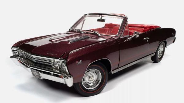 AMM1244 - CHEVROLET Chevelle SS 396 Cabriolet 1967 Bruin - 1