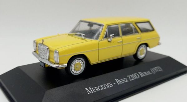 MAGARG62 - MERCEDES-BENZ 220D Landelijk 1972 Geel - 1