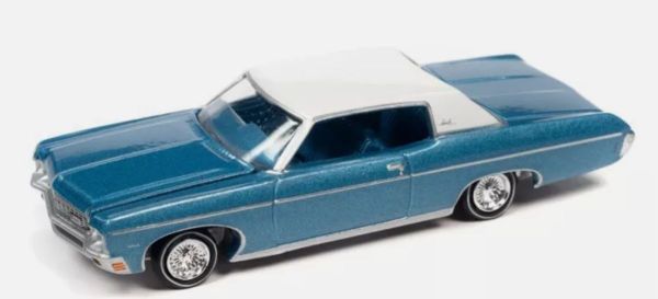 AW64382B-F - CHEVY Impala Custom Coupé 1970 Blauw – In blister - 1