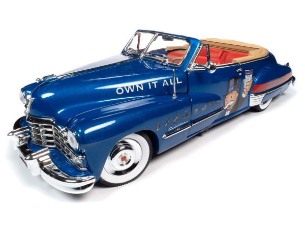 AMMAWSS136 - CADILLAC Cabriolet 1947 Blauw MONOPOLY - 1