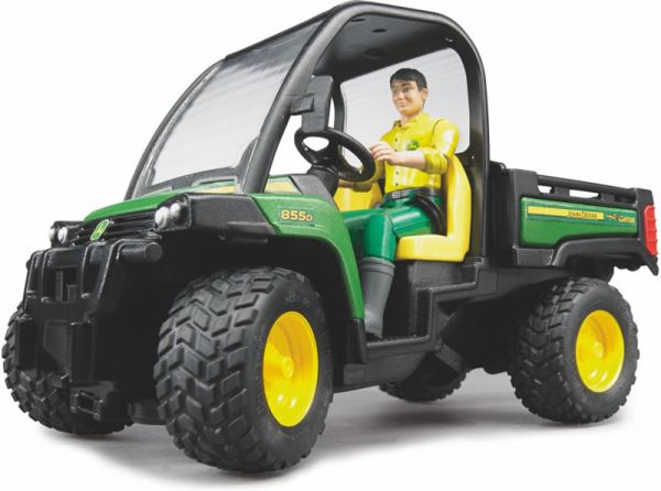 BRU2490 - GATOR JOHN DEERE met karakter Schaal: 1/16 - 1