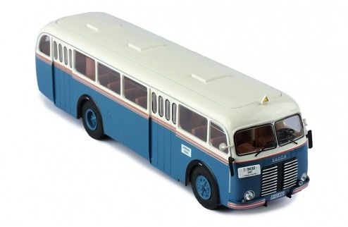 IXOBUS031LQ - SKODA 706 RO 1947 Blauw en Wit - 1