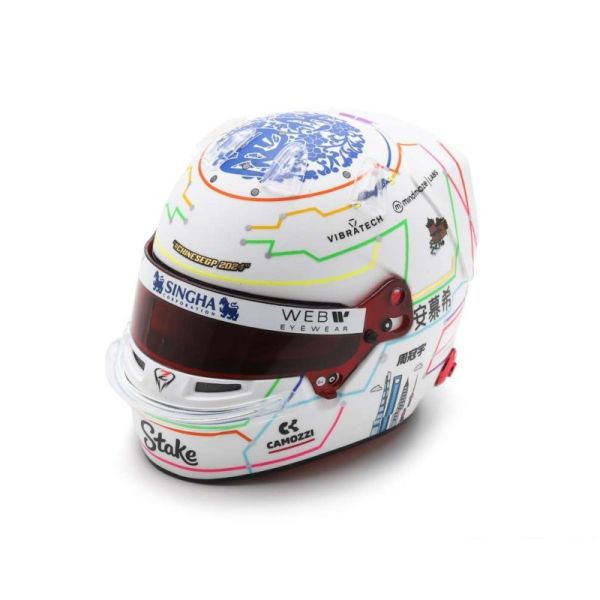 SPA5HF155 - Casque - Zhou Guanyu - STAKE F1 Team Kick Sauber GP China 2024 - 1