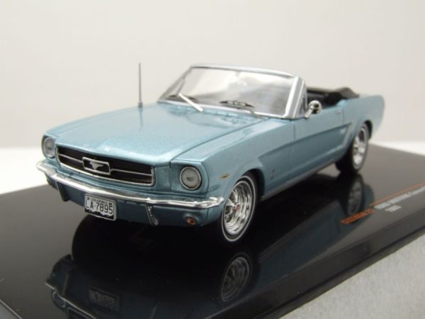 IXOCLC506N.22 - FORD Mustang 1965 Blauw - 1