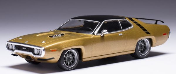 IXOCLC529N.22 - 1971 PLYMOUTH GTX Runner Goud - 1