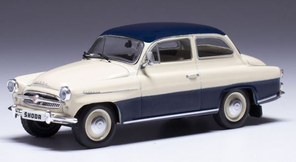 IXOCLC545N.22 - 1959 SKODA Octavia beige en blauw - 1