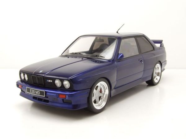 IXO18CMC122.22 - 1989 BMW E30 M3 metallic blauw - 1