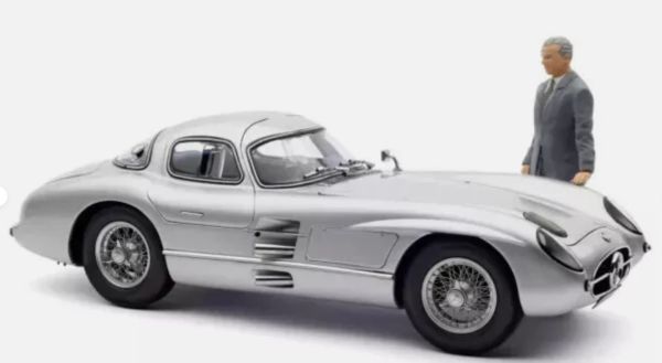 CMC246 - MERCEDES-BENZ 300 SLR Coupé 1955 Zilver - 1