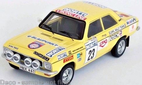 TRODSN48 - OPEL Ascona A #23 1000 Meren Rally 1974 B.DANIELSSON / B.SUNDBERG - Gelimiteerd tot 150 ex. - 1