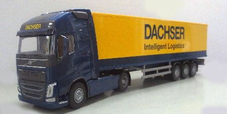 EMEK81137 - VOLVO FH 4x2 met DACHSER 3-assige aanhangwagen - 1