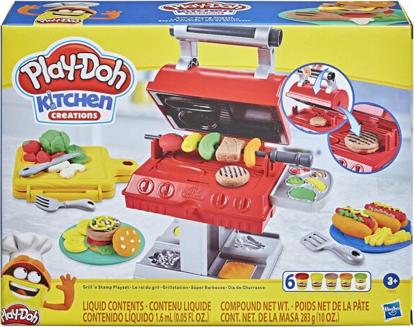 HASF0652 - De koning van de grill met 6 PLAY-DOH kleipotten - 1