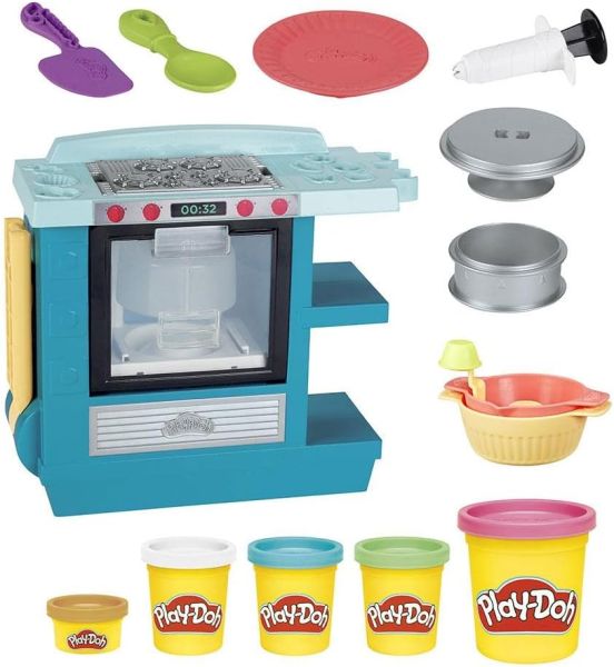 HASF1321 - PLAY-DOH Verjaardagstaart met 5 potjes - 1