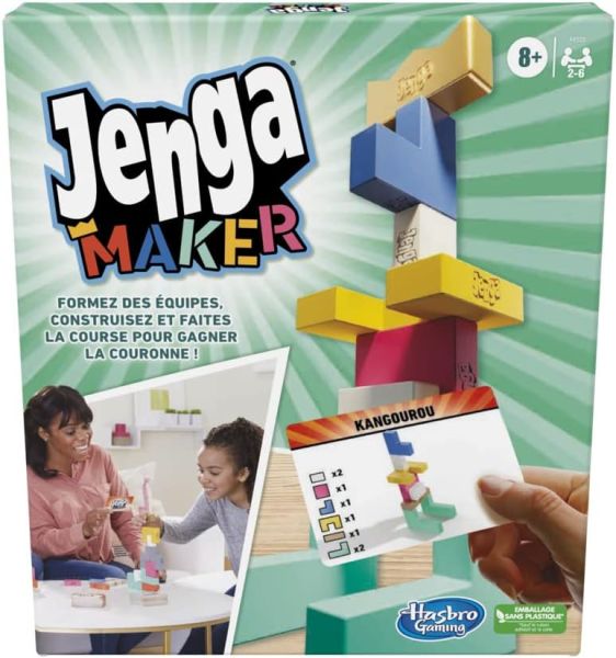 HASF4528 - JENGA Maker | dobbelstenen 8 jaar - 1