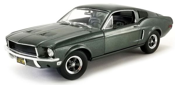 GREEN13615 - FORD Mustang GT FASTBACK 1968 groen Highland Green - 1