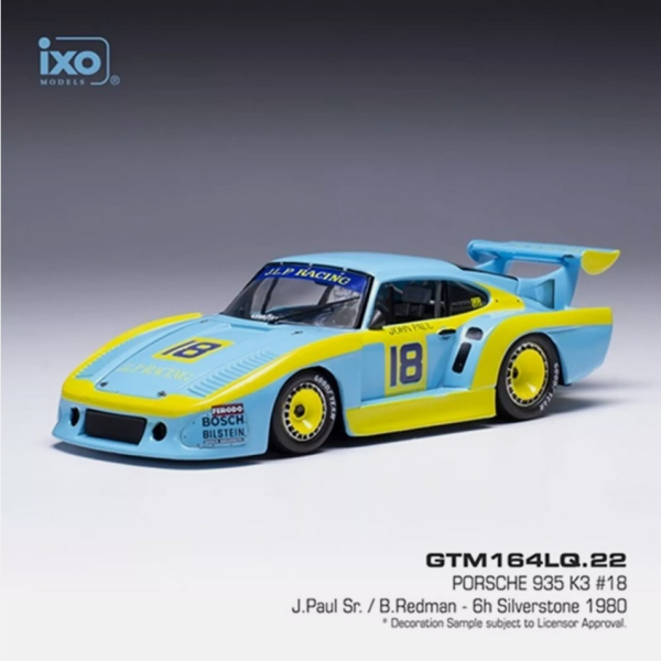 IXOGTM164LQ.22 - PORSCHE 935 K3 #18 6h van Silverstone 1980 JPAUL.SR / B.REDMAN - 1