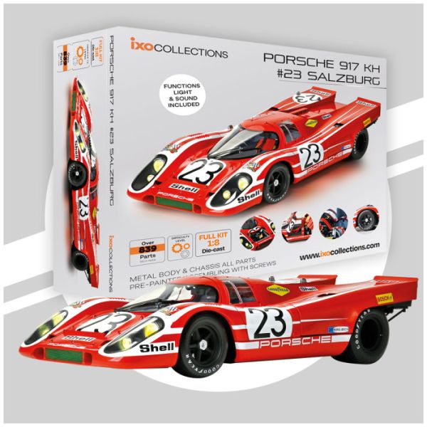 IXC.POR.23.FK - PORSCHE 917 KH #23 24 h du Mans 1970 R.ATTWOOD / H.HERRMANN - VOL KIT 839 stuks - 1