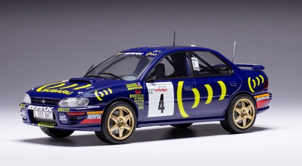 IXO24RAL028B.22 - SUBARU Imprezza 555 #4 Ronde van Corsica 1995 C.McRAE / D.RINGER - 1