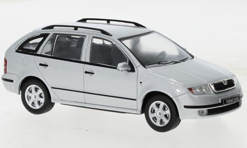 IXOCLC471N.22 - SKODA FABIA 2000 GRIJS METALLIC - 1