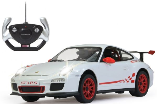 JAM404311 - Witte radiografisch bestuurbare Porsche GT3 - 1