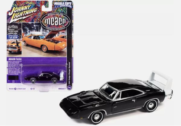 JLMC031B-B - DODGE Charger Daytona 1969 Zwart uit de serie MUSCLE CARS 2022 in blisterverpakking - 1