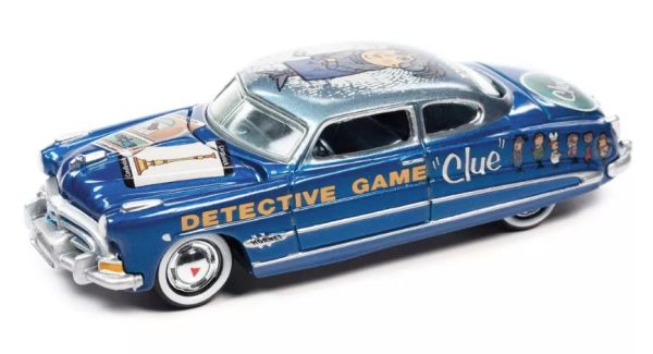 JLPC008-B - Hudson Hornet 1951 blauw - CLUE - uit de POP CULTURE 2022 serie in blisterverpakking - 1