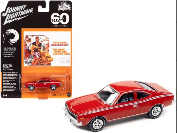 JLPC009-E - AMC Hornet 1974 rood - JAMES BOND 007 - uit de POP CULTURE 2022 serie in blisterverpakking - 1