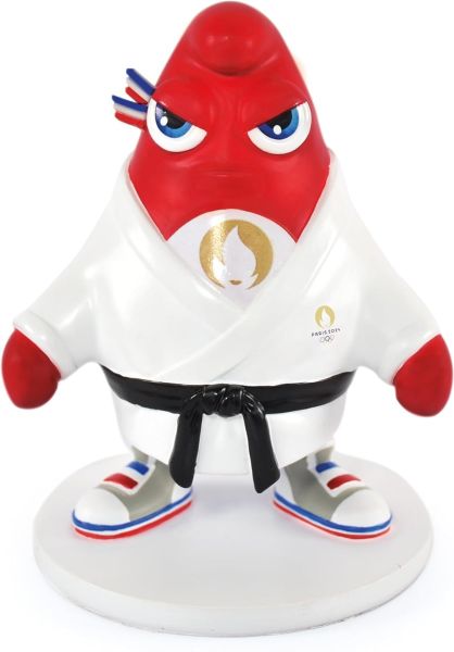 JO2511 - Officieel figuurtje van de Olympische Spelen Parijs 2024 - judo - 13 cm - 1