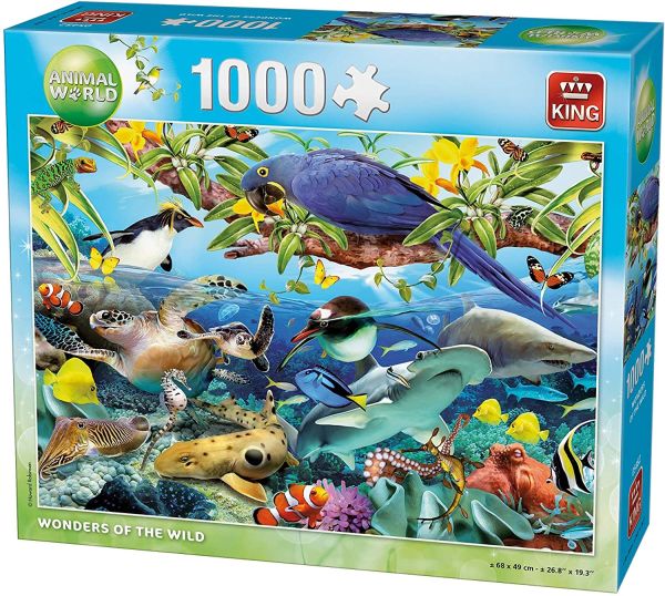 KING5482 - Puzzel van 1000 stukjes De wonderen van de natuur - 1