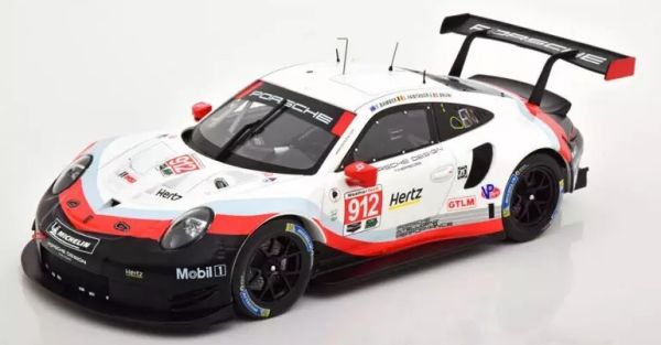 IXO-LEGT18002 - PORSCHE 911 RSR #912 bestuurd door Bamber/Vanthoor/Jaminet tijdens de 24 Hours of Daytona 2018 - 1