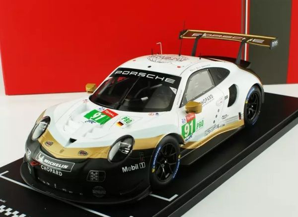 IXO-LEGT18023 - PORSCHE 911 RSR #91 bestuurd door Lietz/Bruni/Makowiecki tijdens de 24 uur van Le Mans 2019 - 1