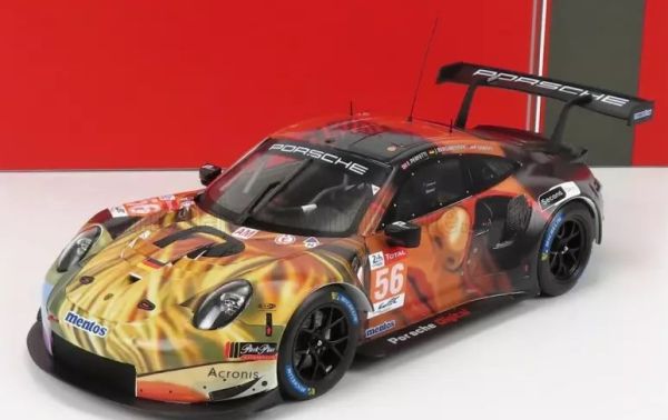 IXO-LEGT18027 - PORSCHE 911 RSR #56 bestuurd door Bergmeister/Lindsey/Perfetti tijdens de 24 uur van Le Mans 2019 - 1