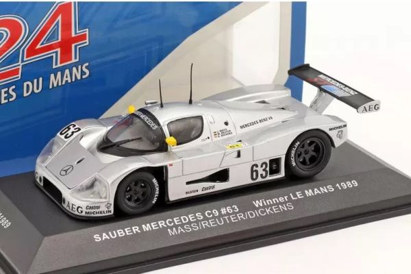 IXOLM1989 - SAUBER-MERCEDES C9 #63 Winnaar van de 24 uur van Le Mans 1989 MASS / REUTER / DICKENS - 1