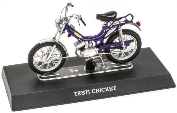 MAGMOT025 - Bromfiets TESTI Cricket 1978 paars - 1