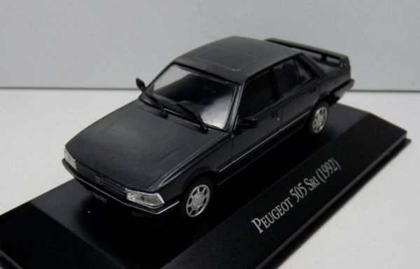 MAGARG50-01 - PEUGEOT 505 SRI 1992 Grijs in blister - 1