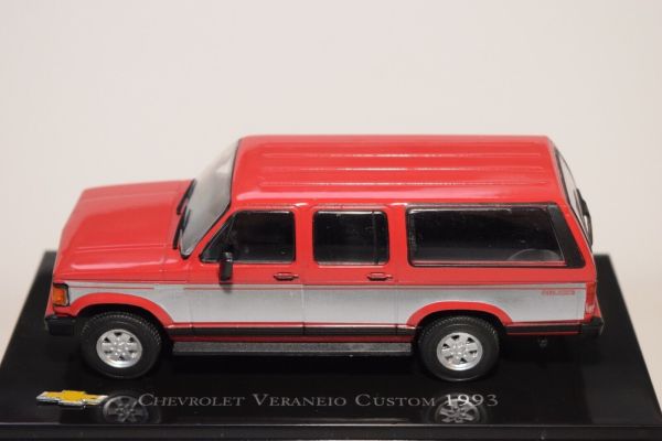 MAGCHEVERANEIO93 - CHEVROLET Veraneio custom 1993 rood - 1