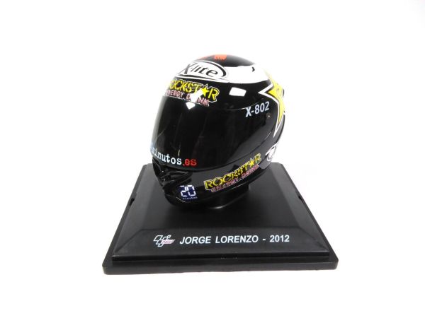 MAGHEL002 - Helm Jorge LORENZO - Moto GP - Wereldkampioen 2012 - 1