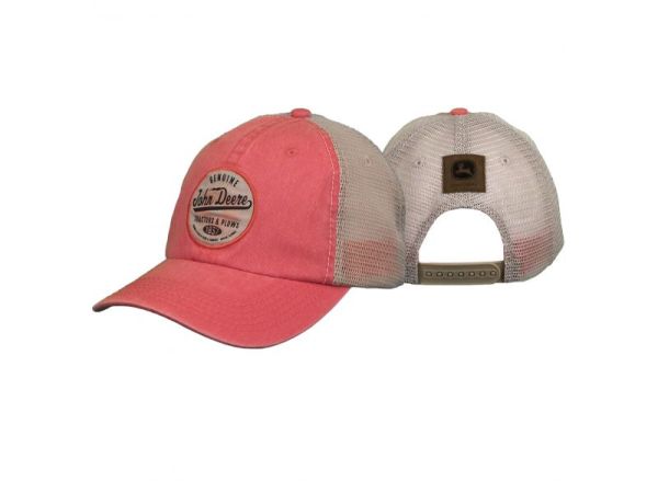 MC23080597IV - JOHN DEERE Commercieel merk Mesh Back Cap Pink - 1