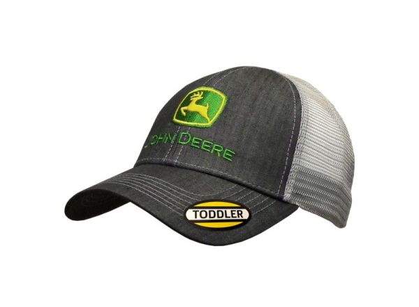 MC53080422CH - JOHN DEERE Grey Children’s Mesh Cap met rug - 1