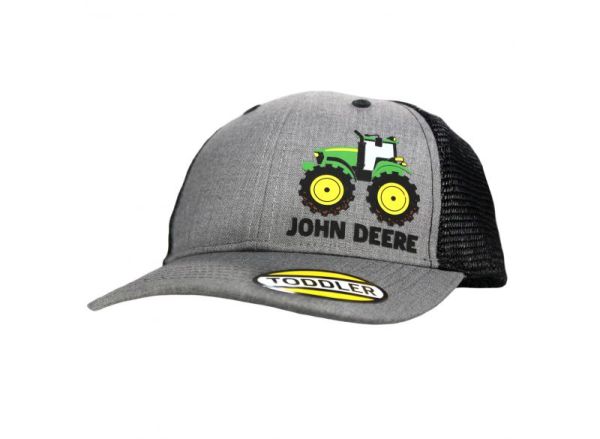 MC53084520CH - JOHN DEERE Grey and Black Kids Mesh Back Cap - 1